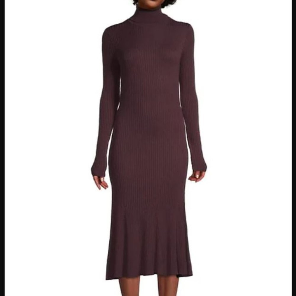 Saks 5th Avenue Rib-Knit Midi-Dress